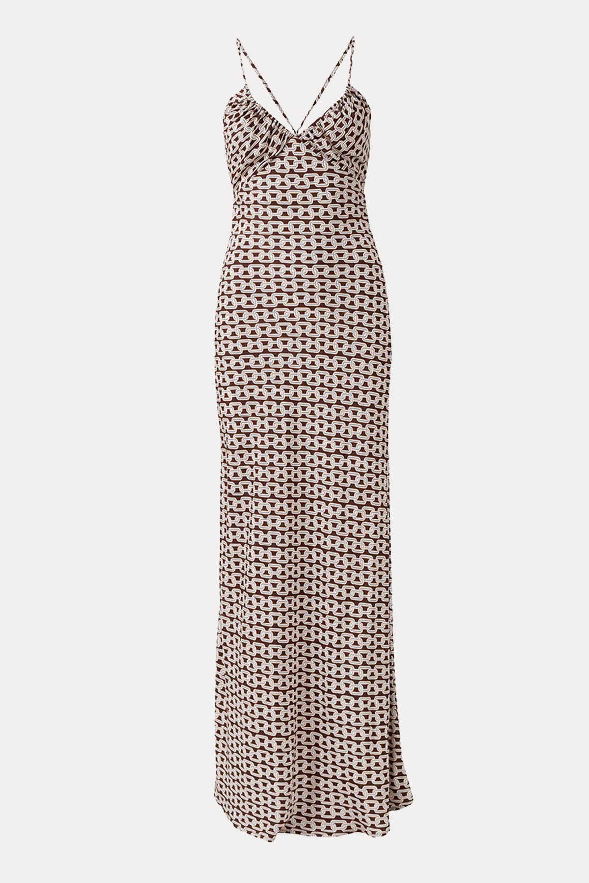 Melissa Odabash Jacey Zincir Desenli Maxi Elbise