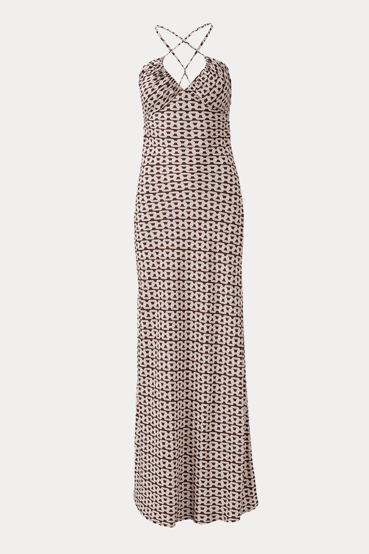 Melissa Odabash Jacey Zincir Desenli Maxi Elbise