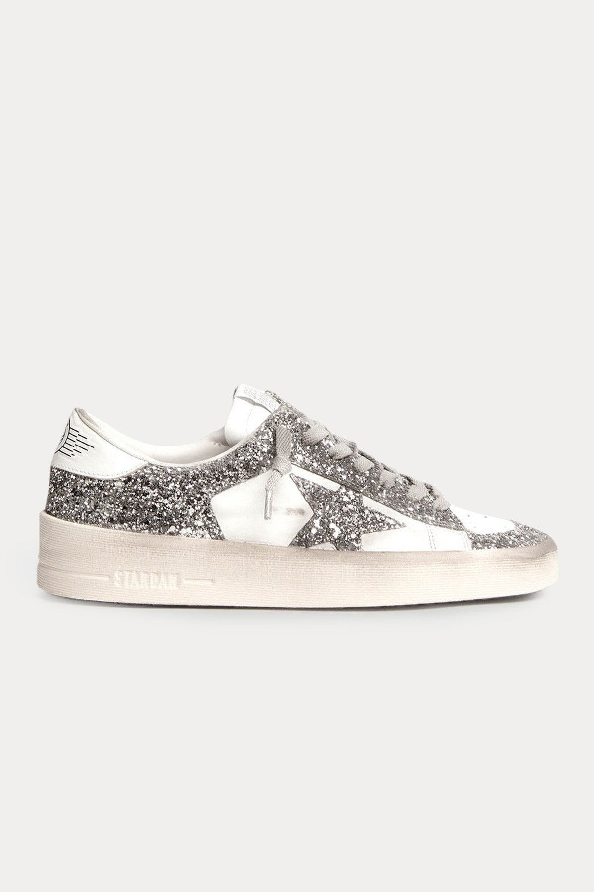 Golden Goose Stardan Payetli Deri Sneaker Ayakkabı