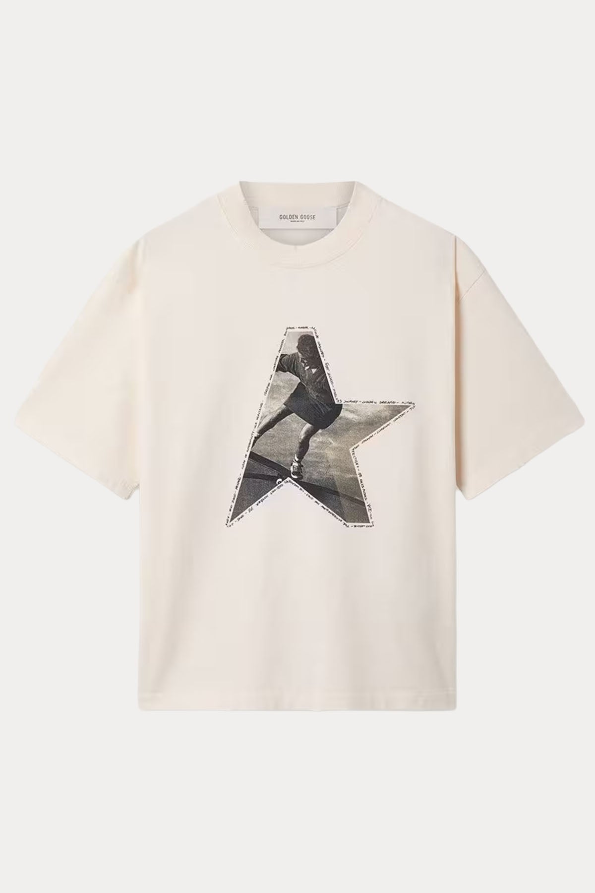 Golden Goose Relaxed Fit Logolu T-shirt-T-shirt-Libas