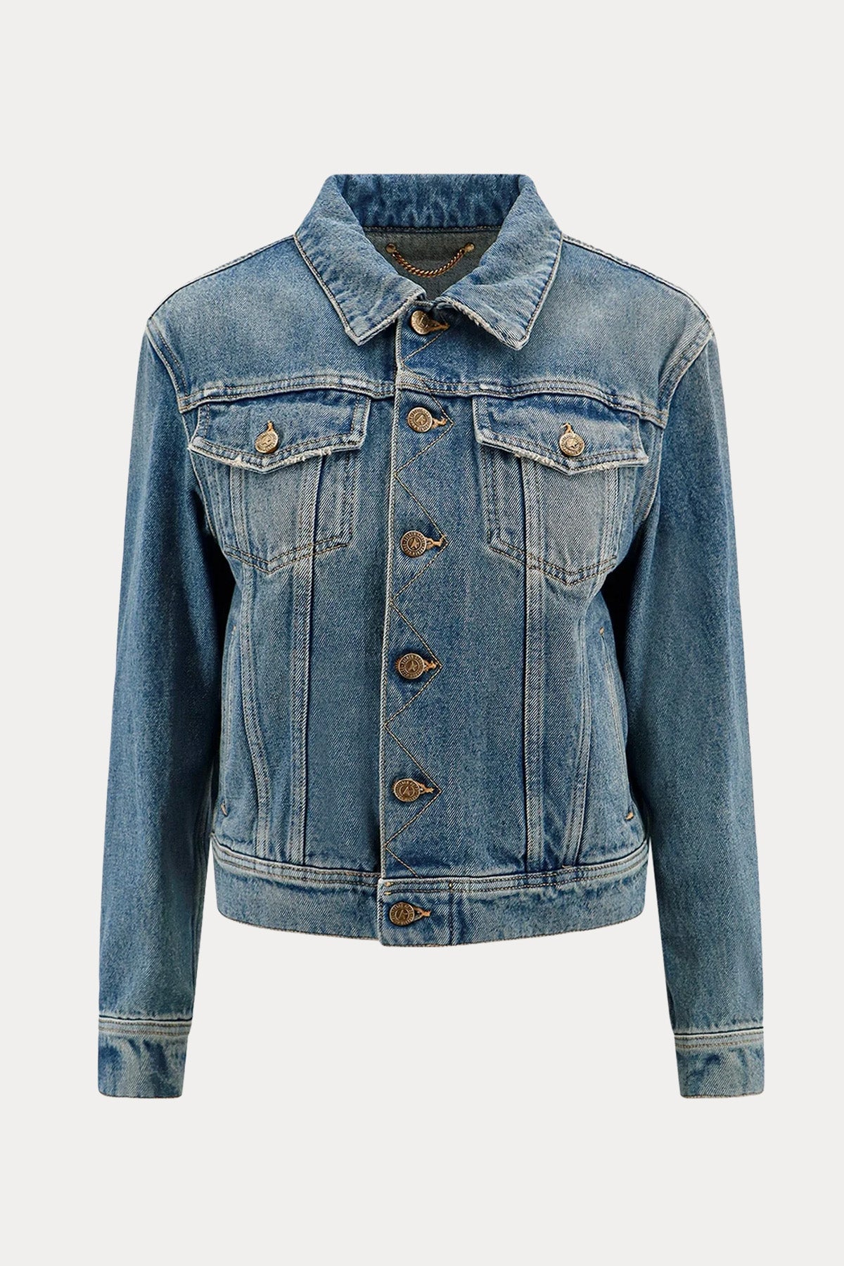 Golden Goose Regular Fit Denim Ceket