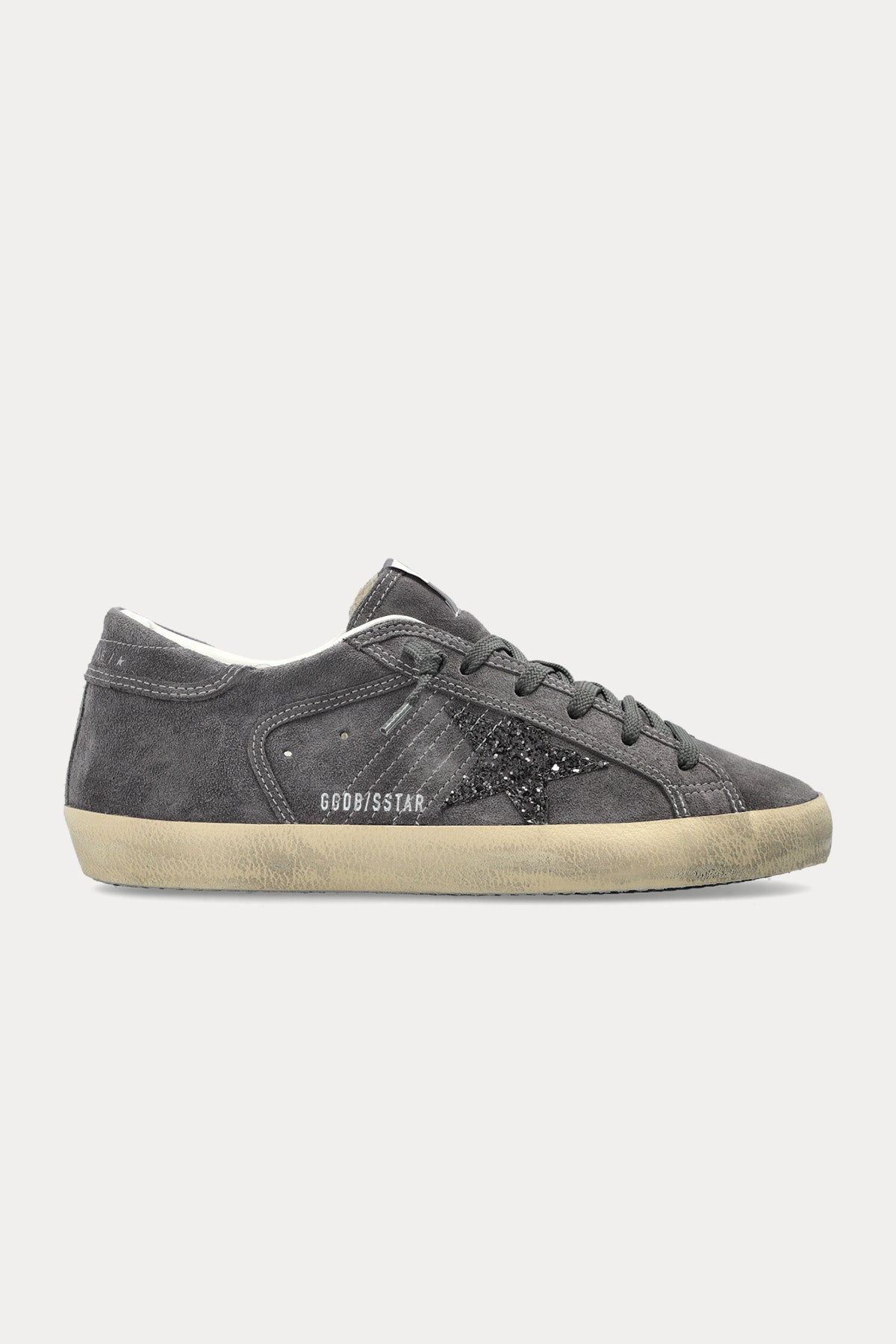 Golden Goose Super-Star Payetli Süet Sneaker Ayakkabı-Ayakkabı-Libas