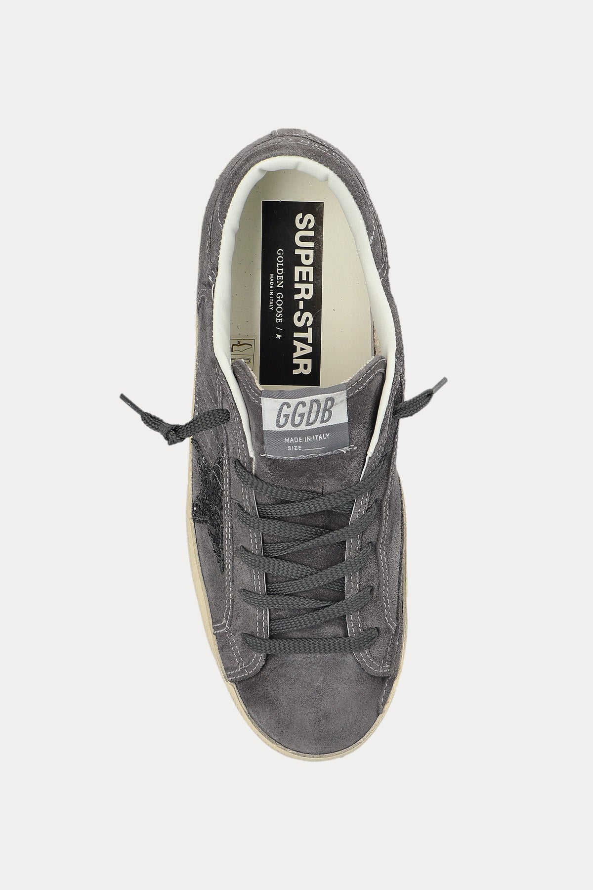 Golden Goose Super-Star Payetli Süet Sneaker Ayakkabı-Ayakkabı-Libas