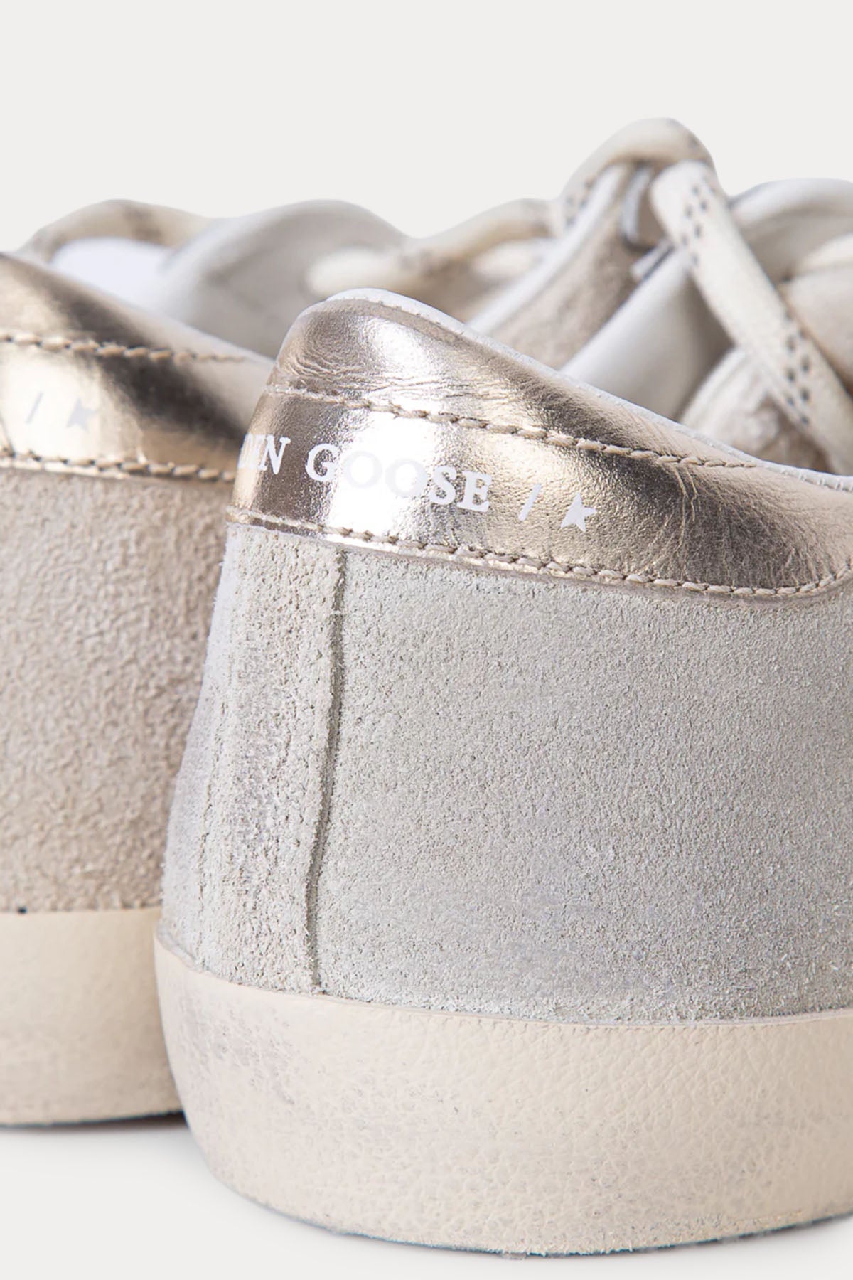 Golden Goose Super-Star Süet Sneaker Ayakkabı-Ayakkabı-Libas
