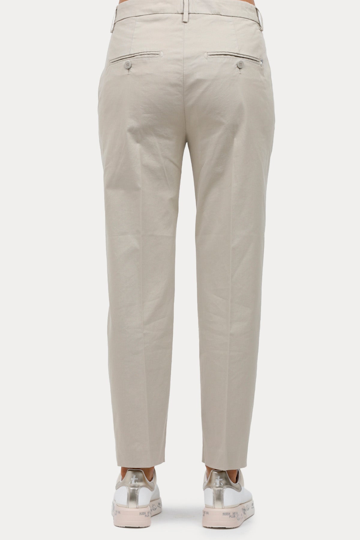 Dondup Slim Regular Fit Yandan Cepli Streç Pantolon-Pantolon-Libas