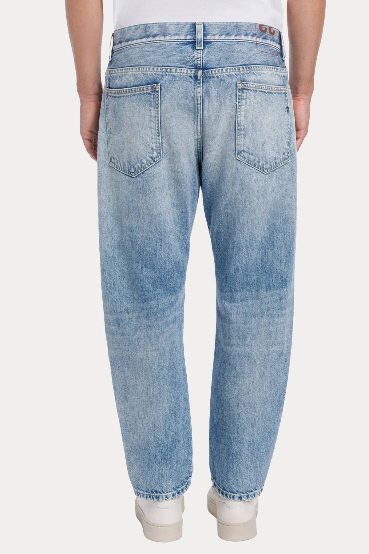 Dondup David Carrot Slim Fit Yıkamalı Jeans