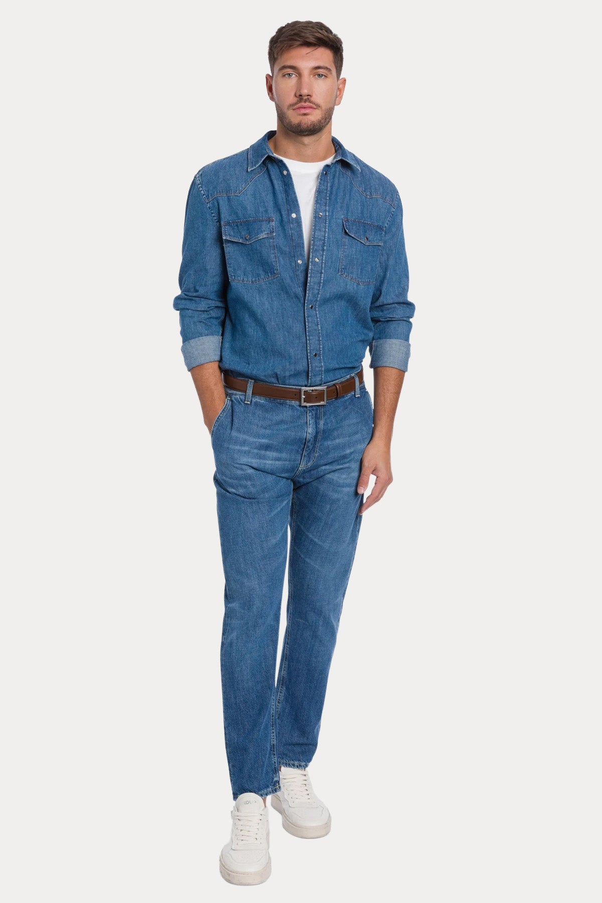 Dondup Jeff Carrot Fit Jeans-Jeans-Libas
