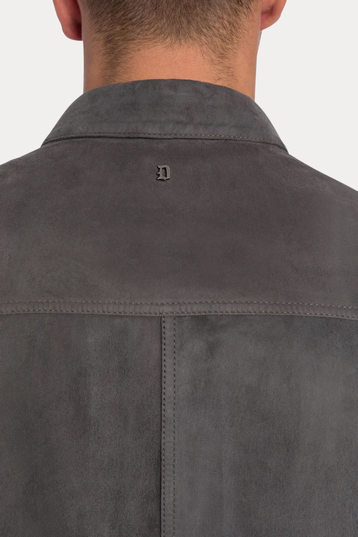 Dondup Regular Fit Süet Gömlek Ceket-Ceket-Libas