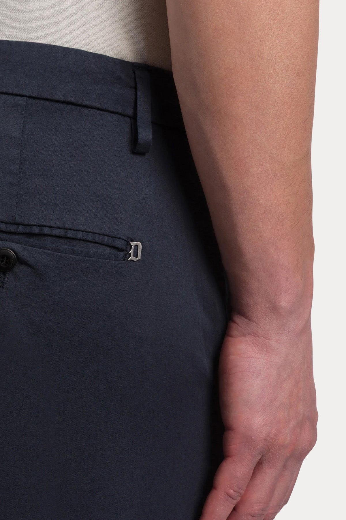 Dondup Regular Fit Yandan Cepli Streç Pantolon-Pantolon-Libas