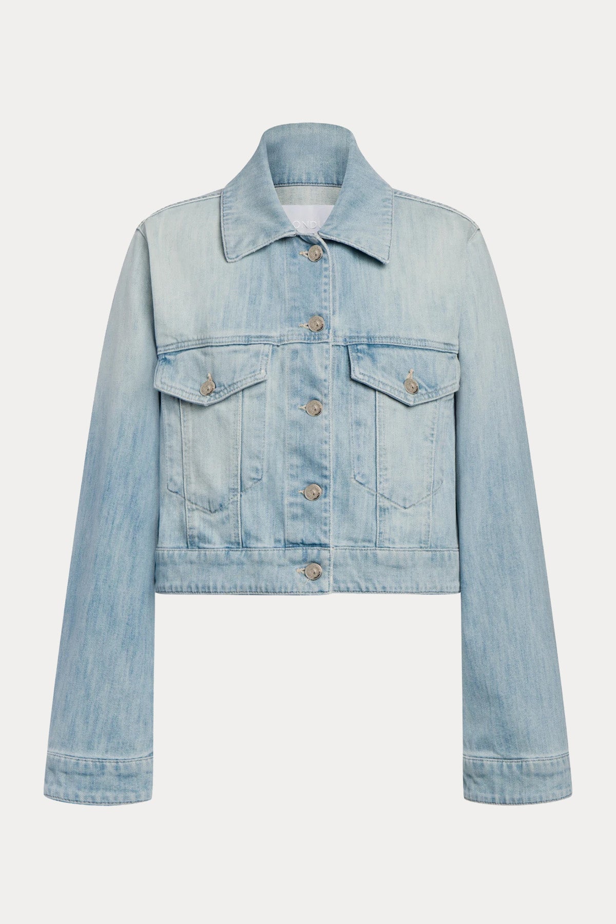 Dondup Regular Fit Streç Crop Denim Ceket