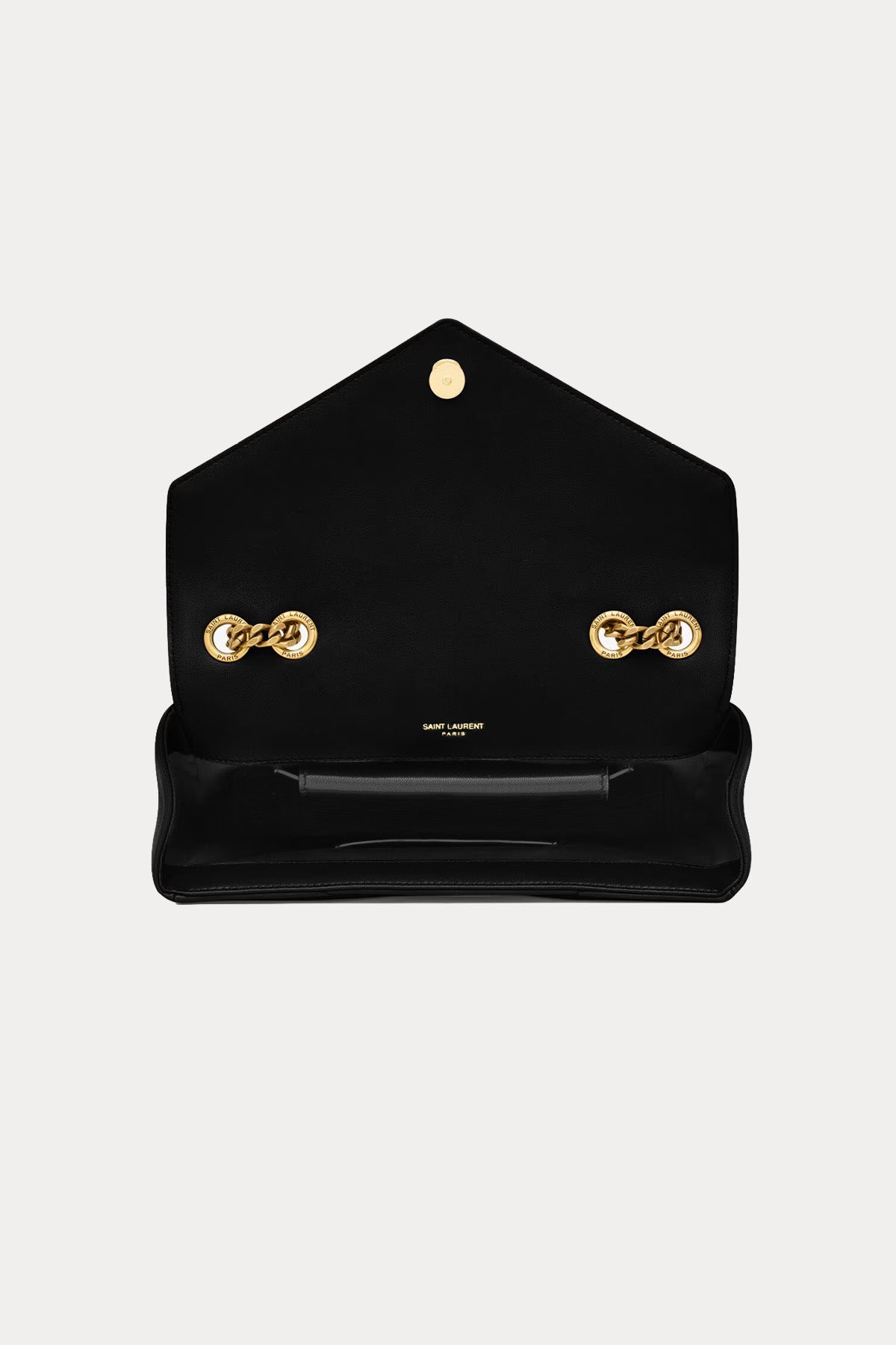 Saint Laurent Logolu Small Deri Omuz Çantası-Çanta-Libas