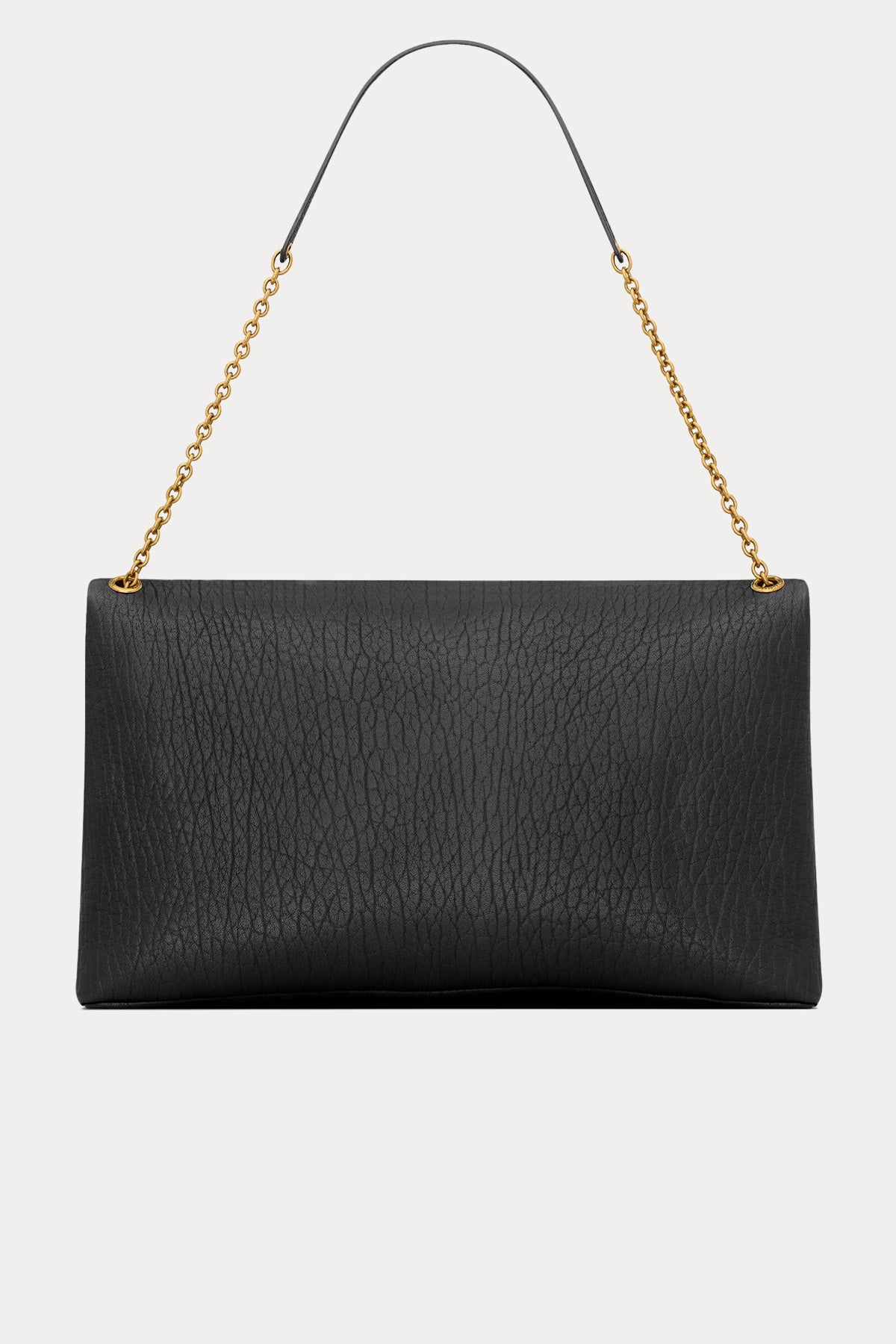Saint Laurent Logolu Large Deri Omuz Çantası-Çanta-Libas