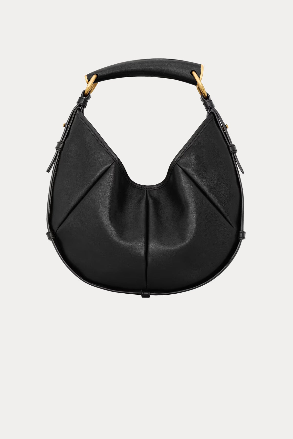 Saint Laurent Small Deri El Çantası-Çanta-Libas