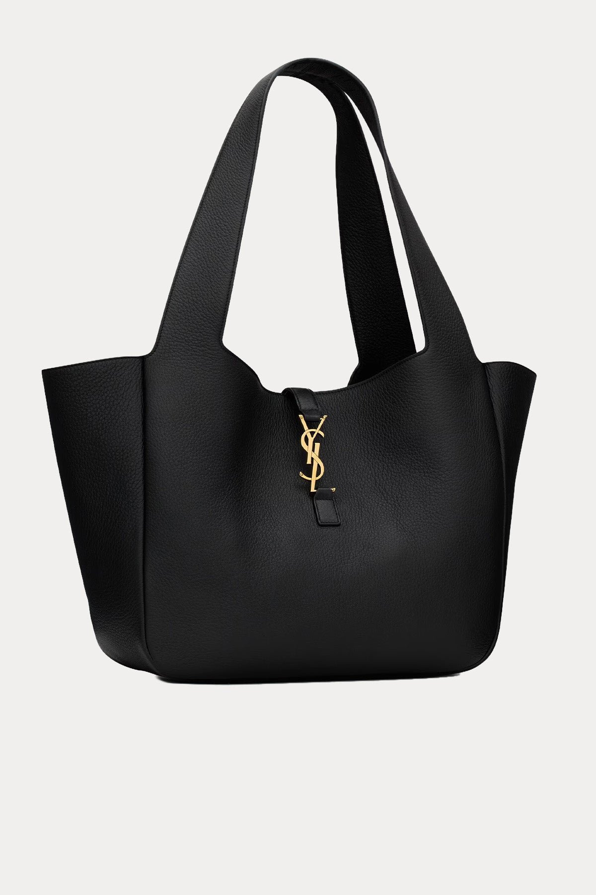 Saint Laurent Logolu Large Deri Omuz Çantası-Çanta-Libas