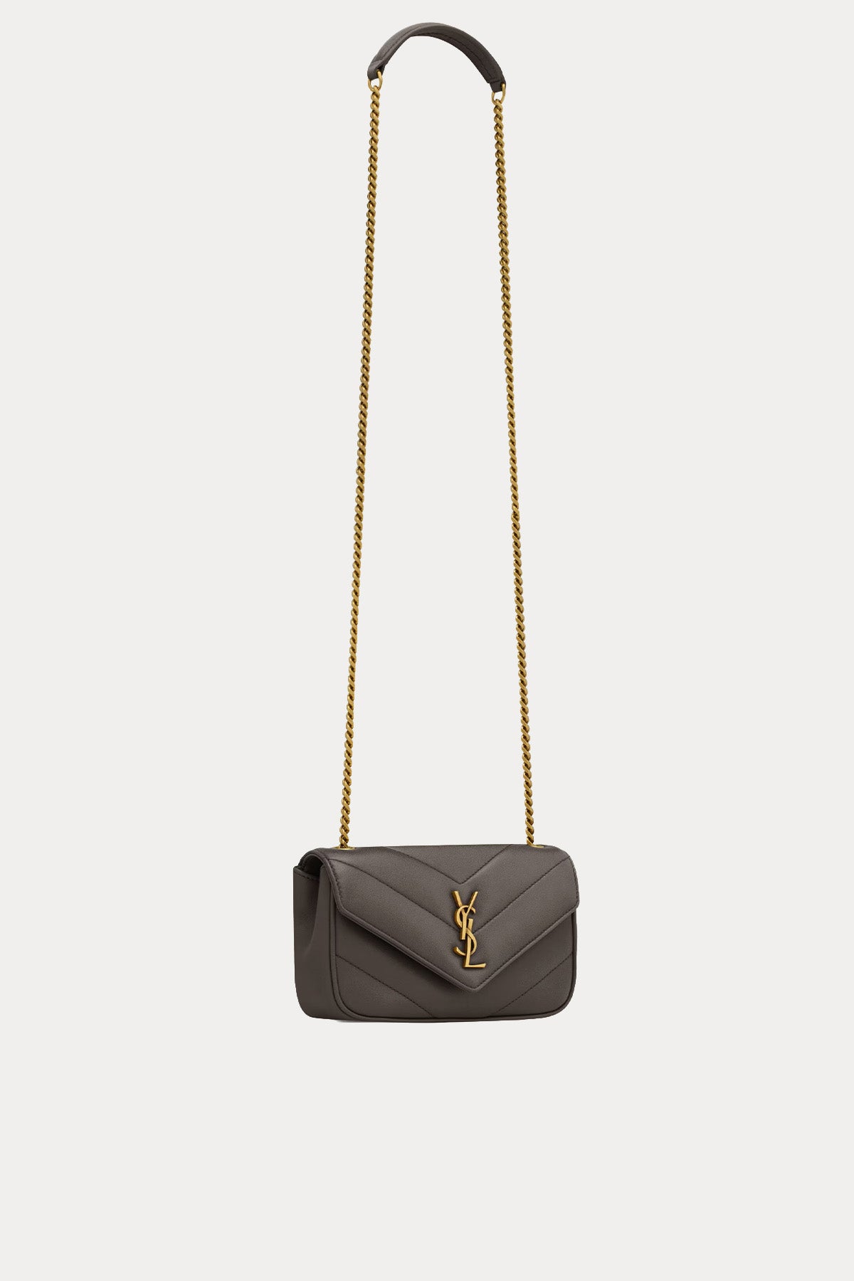 Saint Laurent Zincir Askılı Logolu Small Deri Omuz Çantası