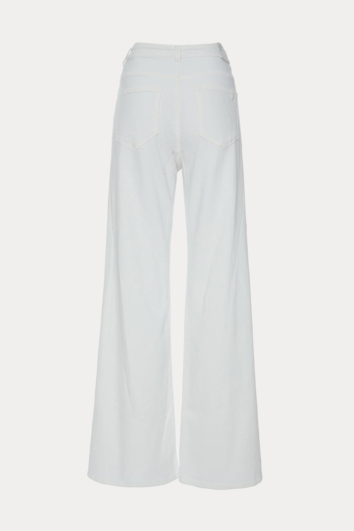 Bsb Wide Leg Yüksek Belli Çan Paça Jeans-Jeans-Libas