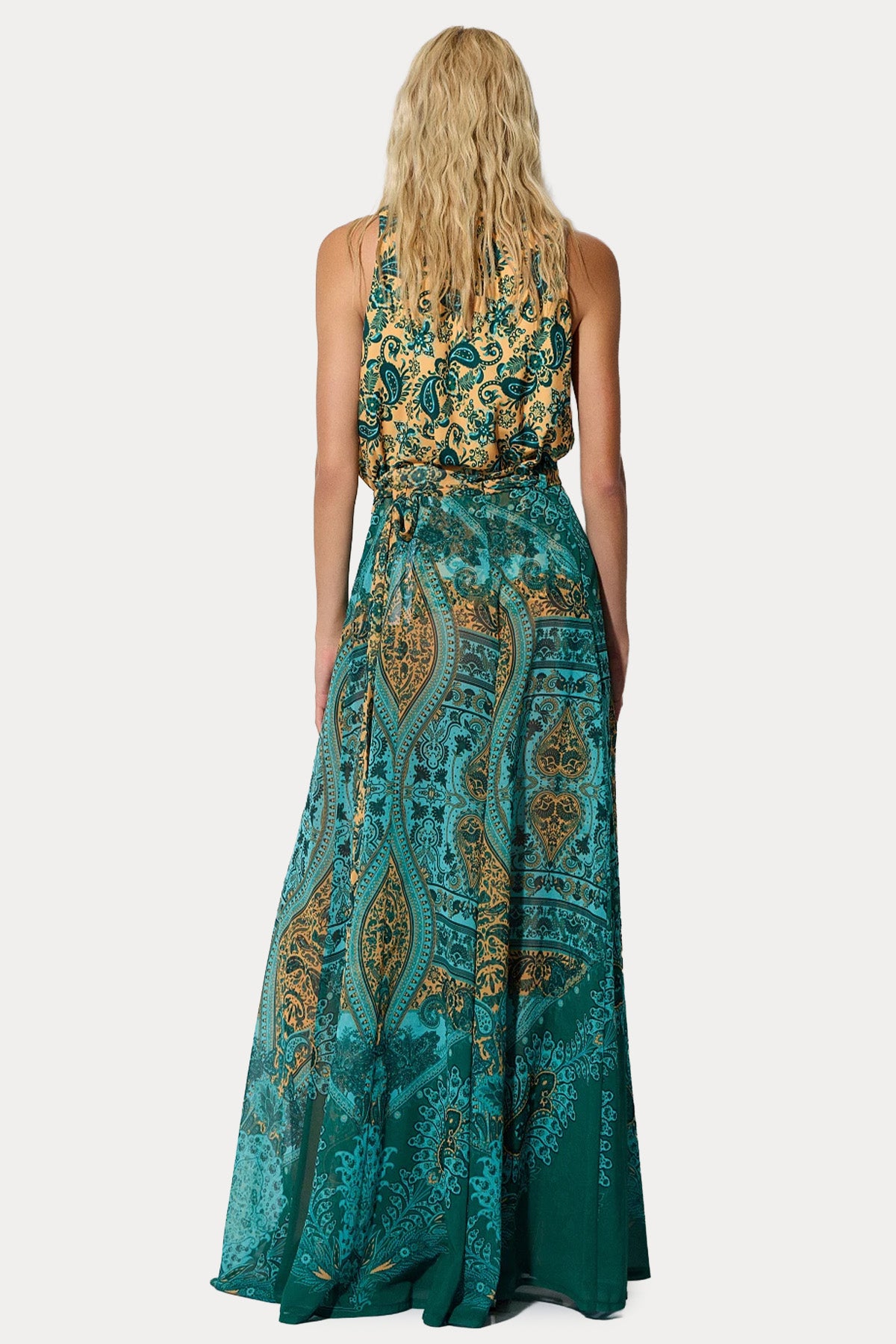 Bsb Regular Fit Kruvaze Maxi Etek