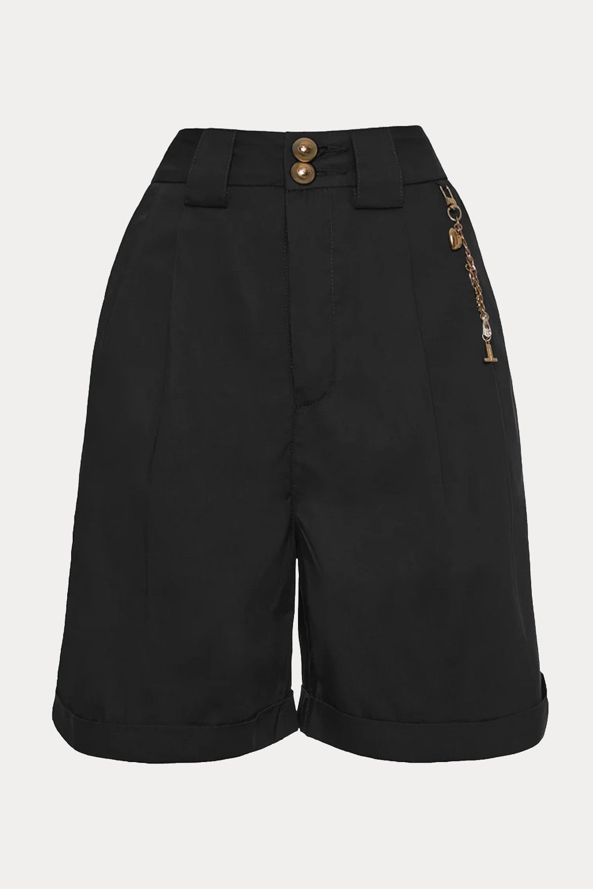 Lynne Tek Pile Yüksek Belli Şort