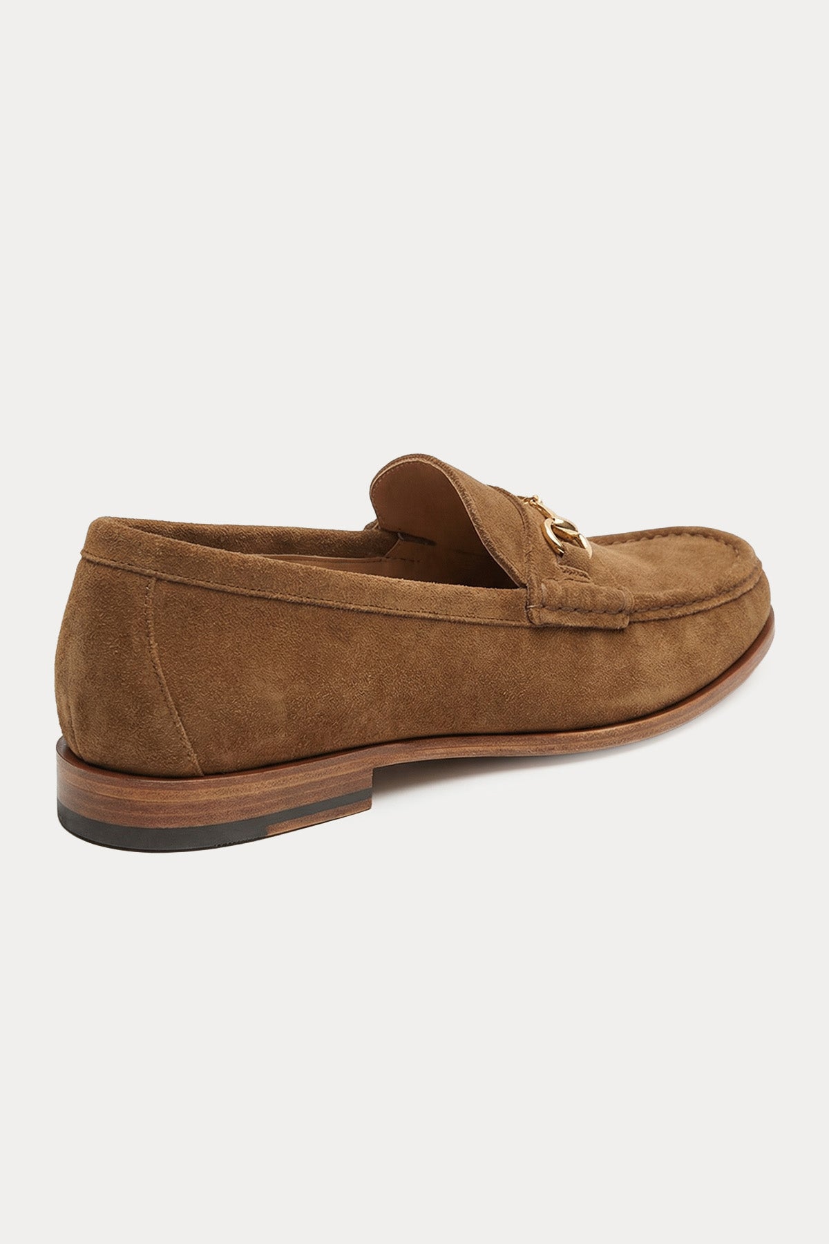 Henderson Metal Tokalı Süet Loafer Ayakkabı