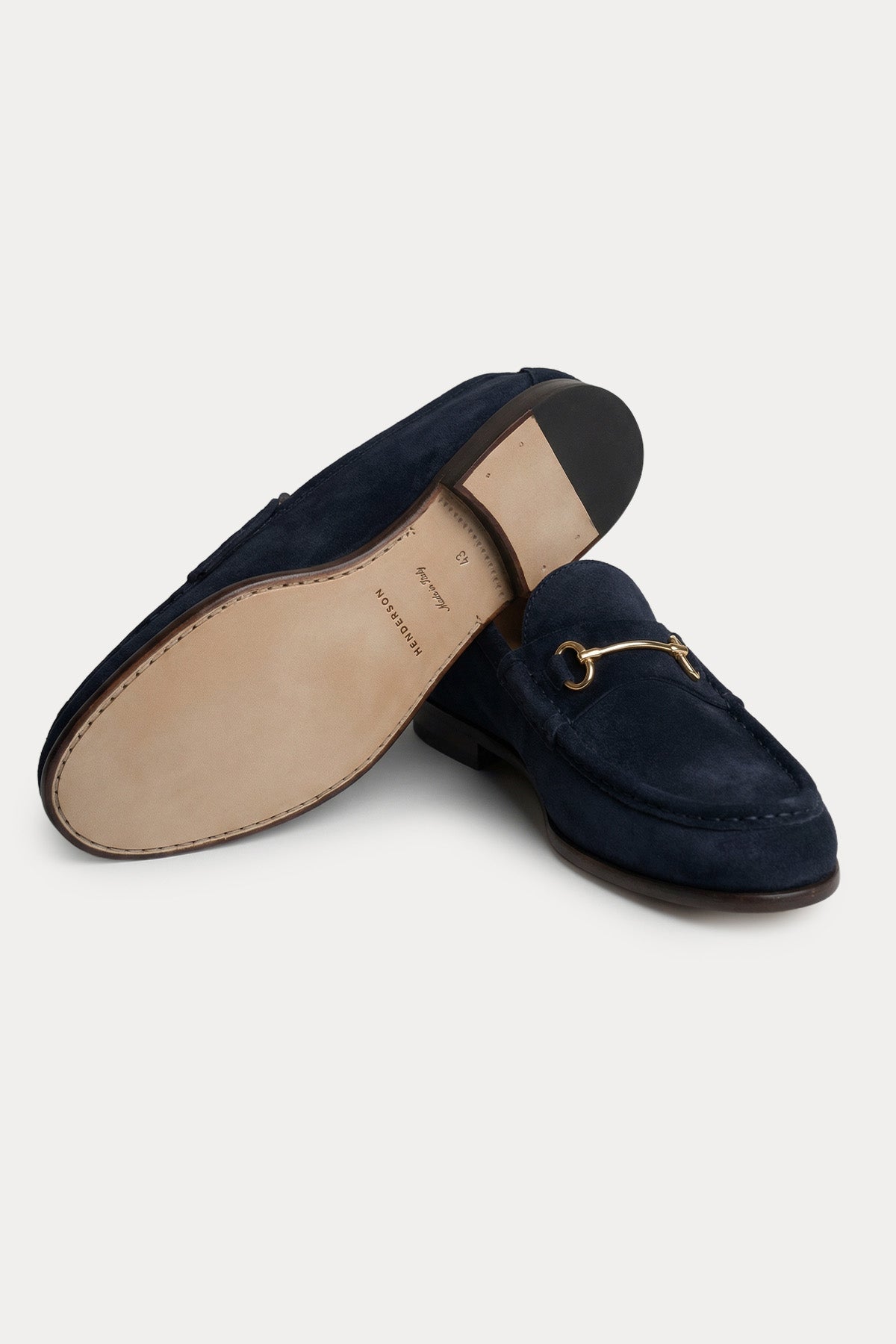 Henderson Metal Tokalı Süet Loafer Ayakkabı