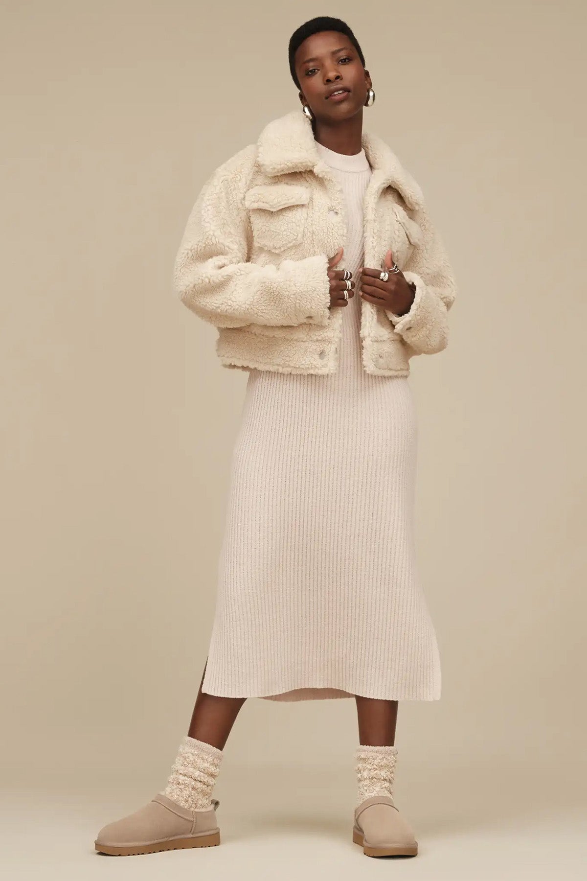 Ugg Sand Classic Micro Bot