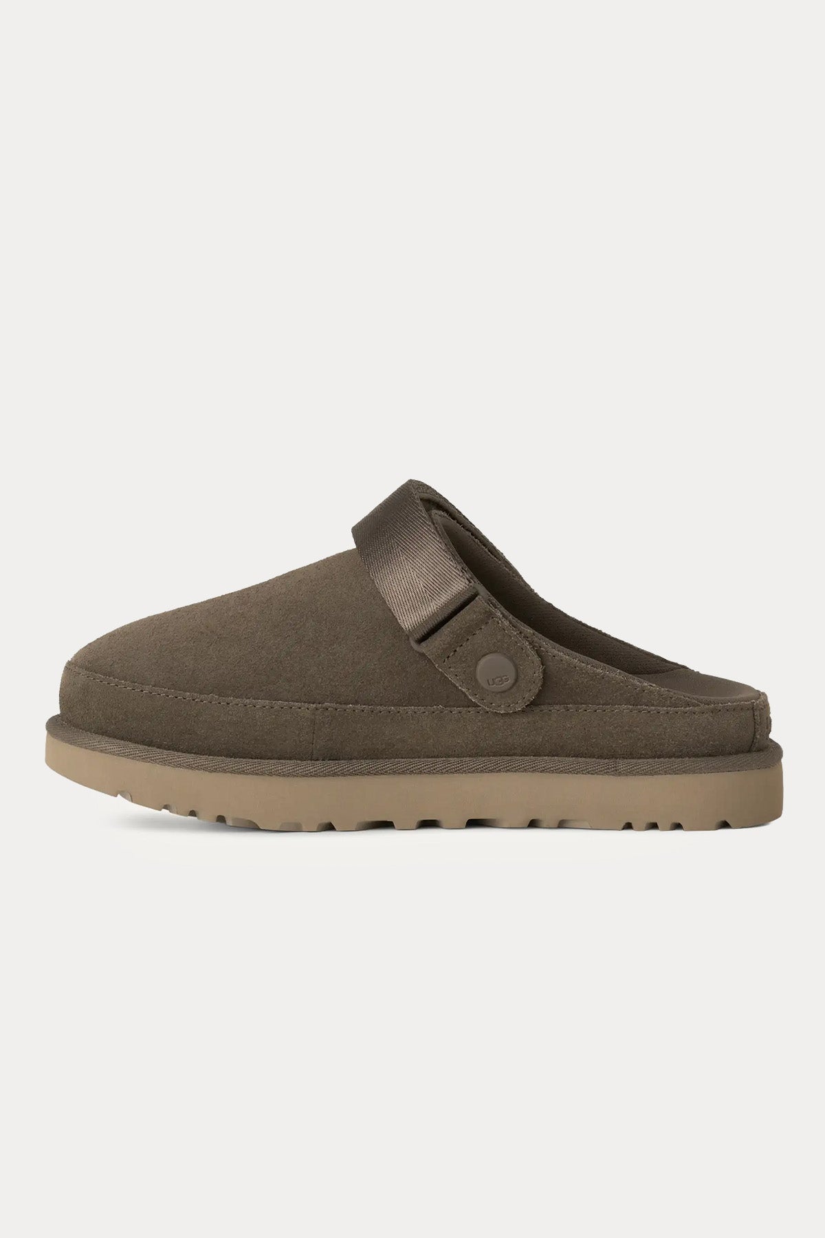Ugg Dense Smoke Goldenstar Clog Süet Sandalet