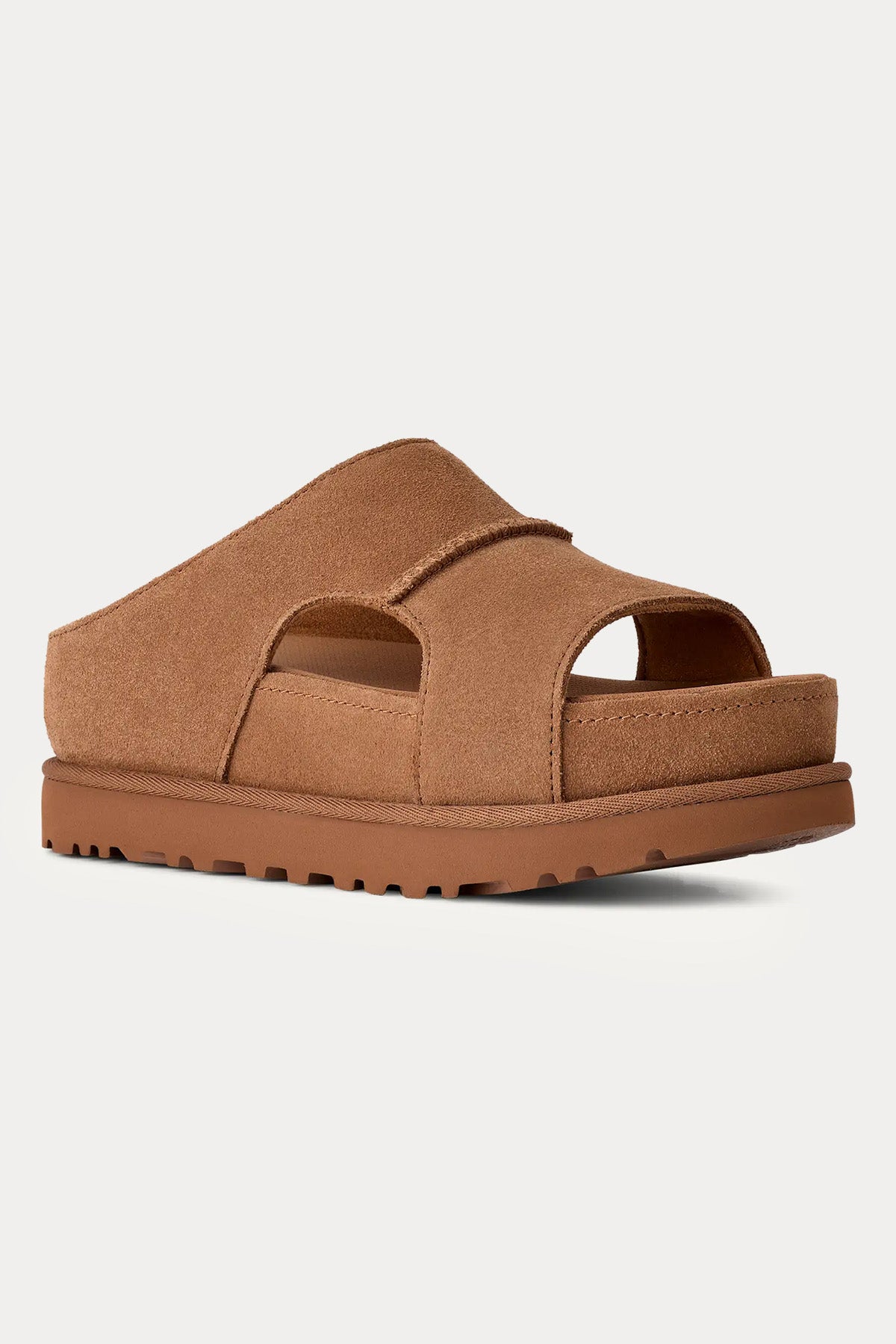 Ugg Chestnut Goldenstar Hi Cutout Slide Terlik