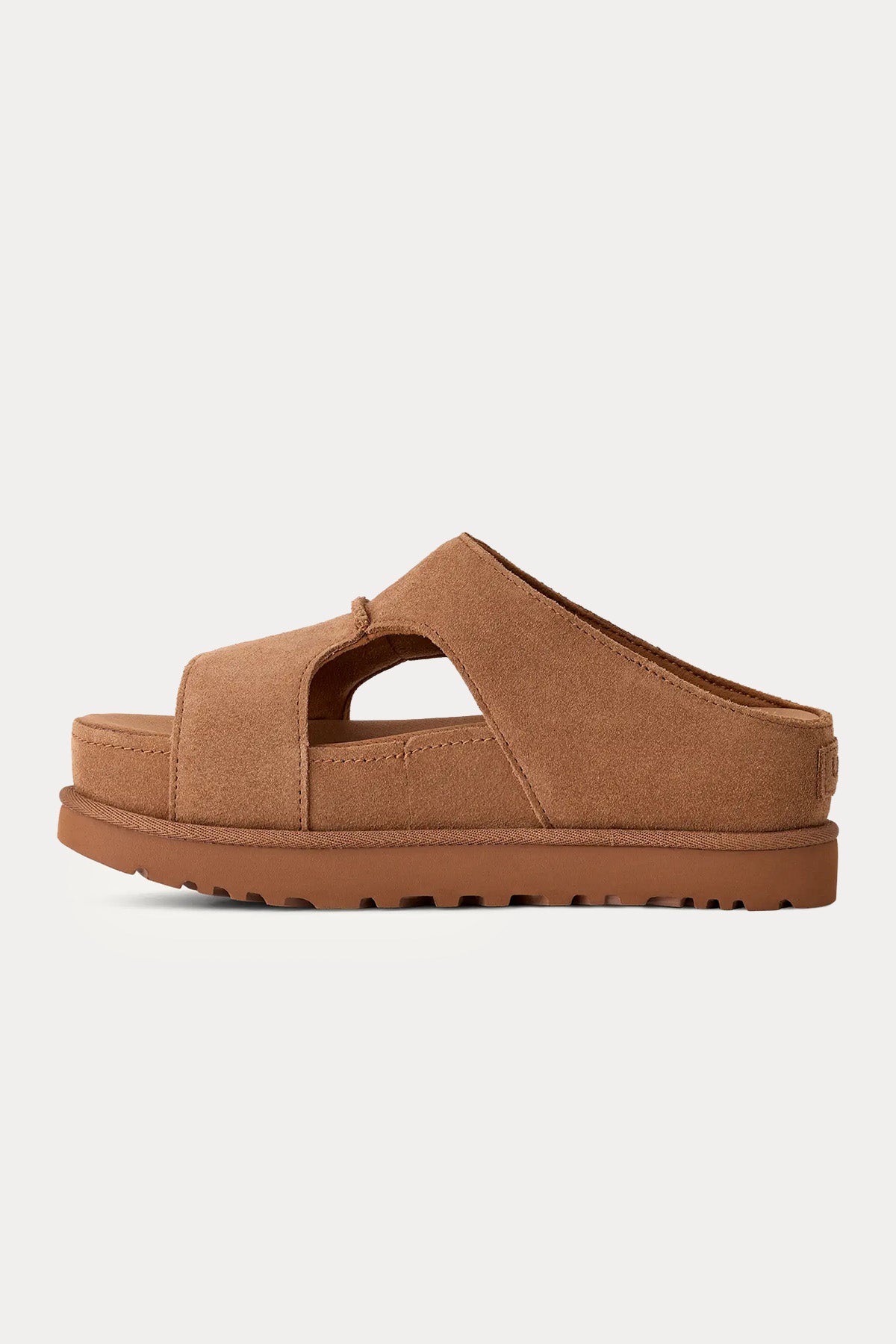 Ugg Chestnut Goldenstar Hi Cutout Slide Terlik
