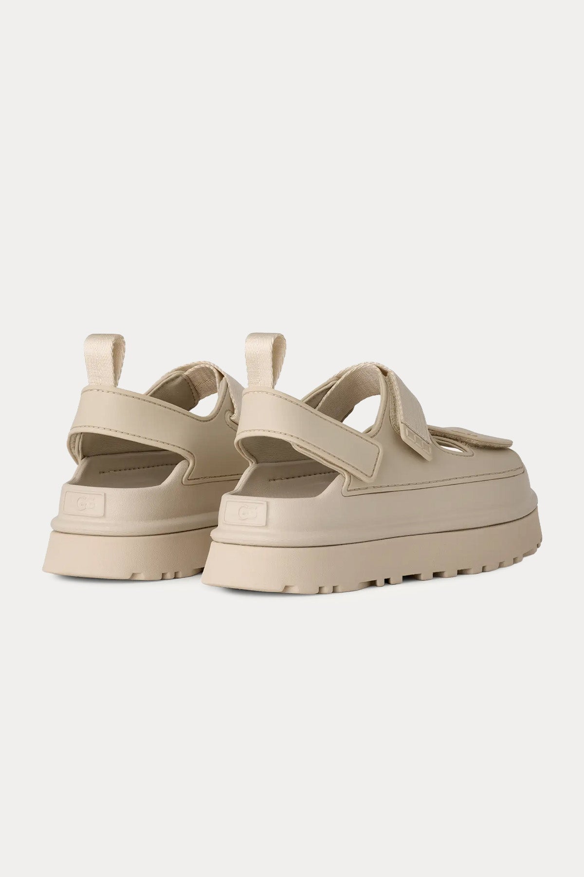 Ugg Sea Salt GoldenGlow Cırt Cırt Bantlı Sandalet-Sandalet-Libas
