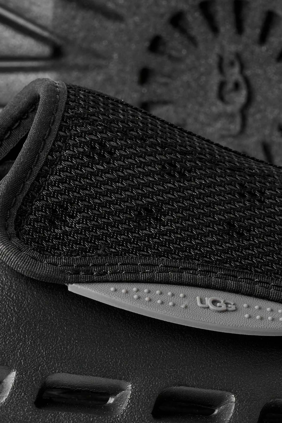 Ugg Black Peakmod Cırt Cırt Bantlı Terlik-Terlik-Libas
