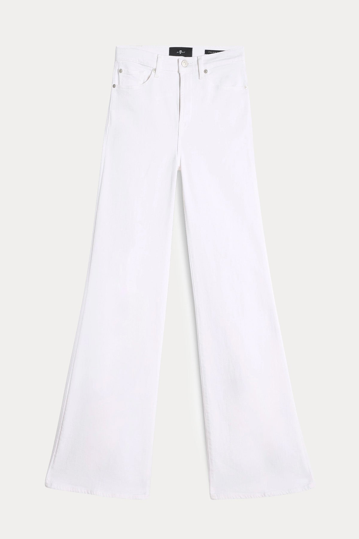 7 For All Mankind Modern Dojo Yüksek Bel Çan Paça Streç Jeans