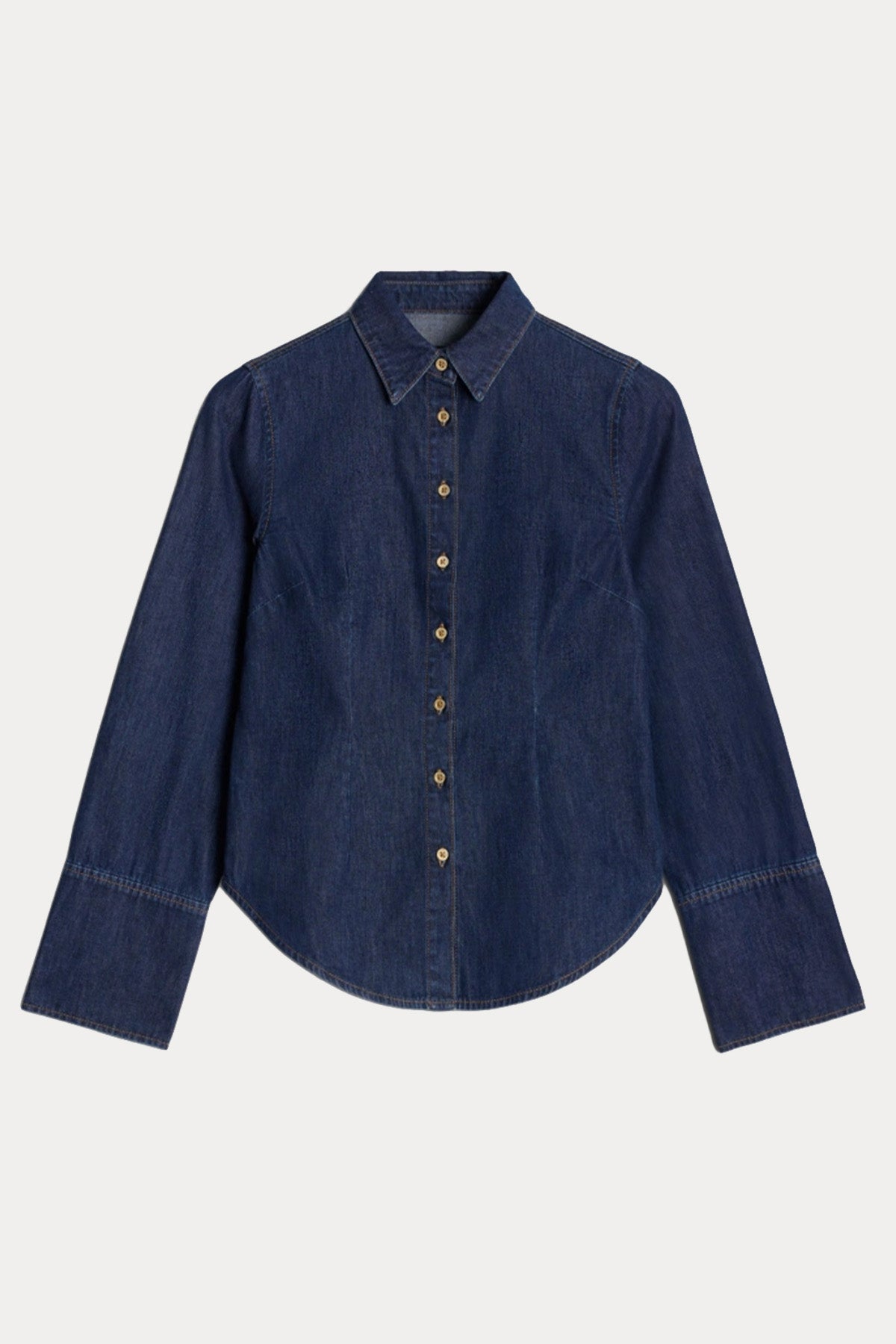 7 For All Mankind Slim Fit Denim Gömlek