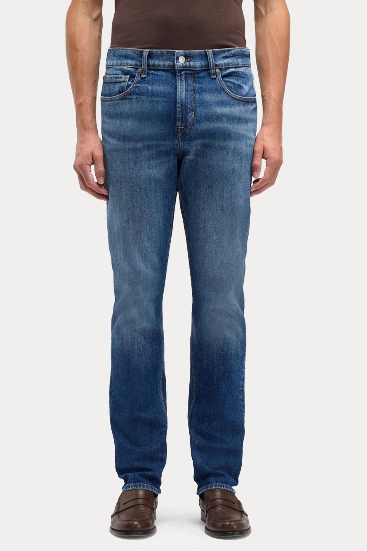 7 For All Mankind Slimmy Slim Fit Yıkamalı Jeans