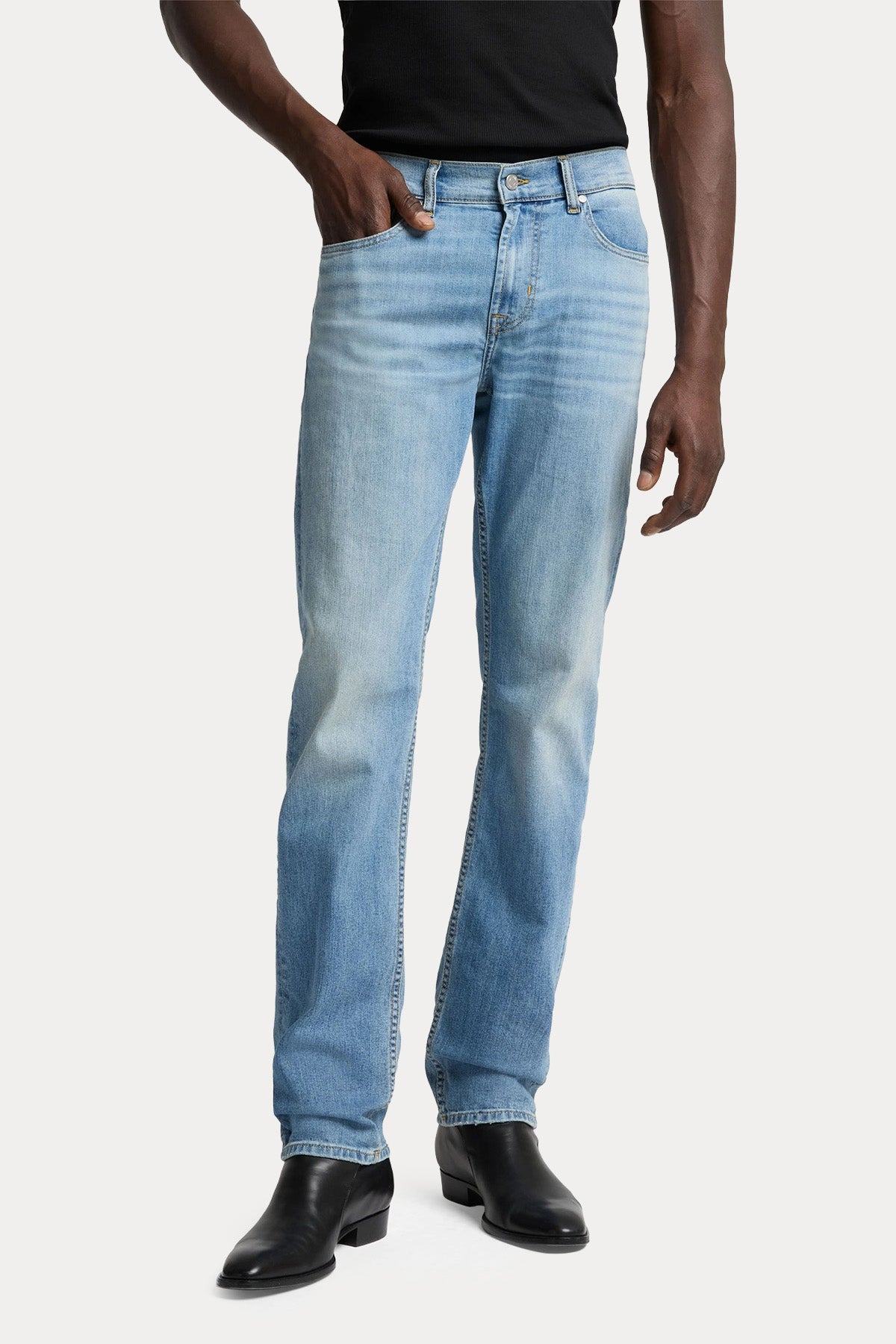 7 For All Mankind Slimmy Slim Fit Yıkamalı Jeans