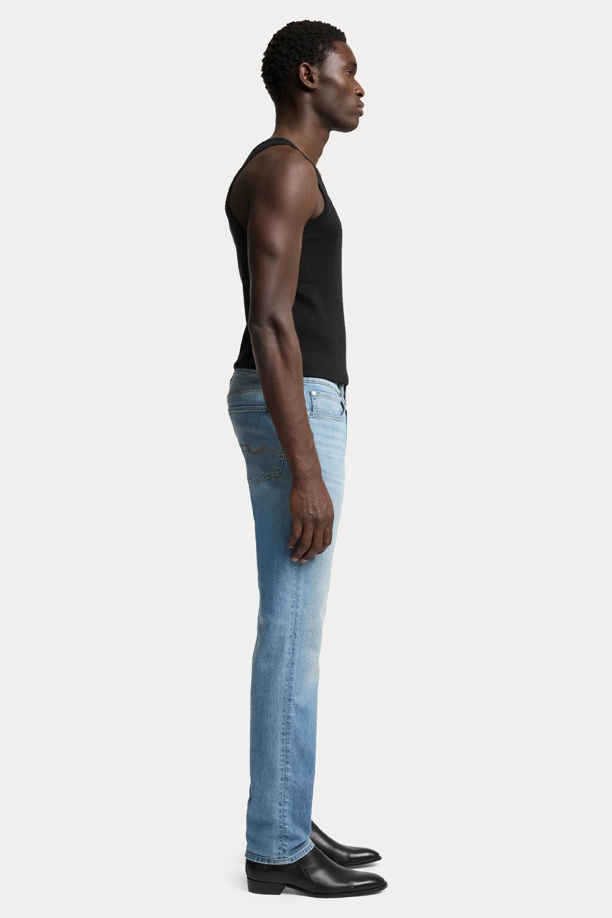 7 For All Mankind Slimmy Slim Fit Yıkamalı Jeans