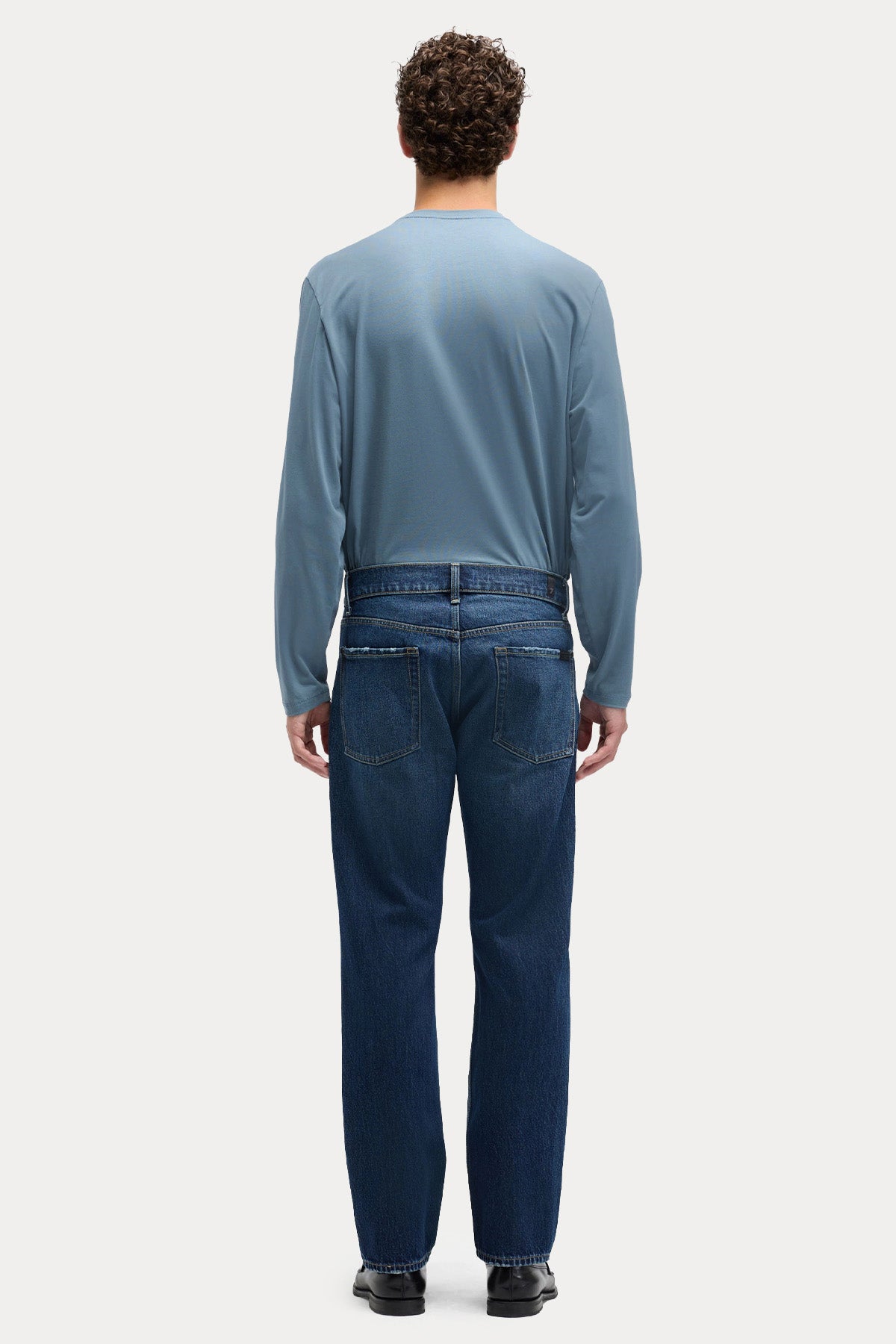 7 For All Mankind Straight Fit Yıkamalı Jeans