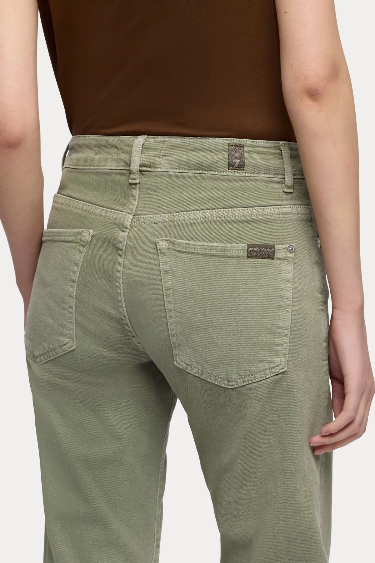 7 For All Mankind Straight Fit Streç Yumuşak Dokulu Jeans-Jeans-Libas