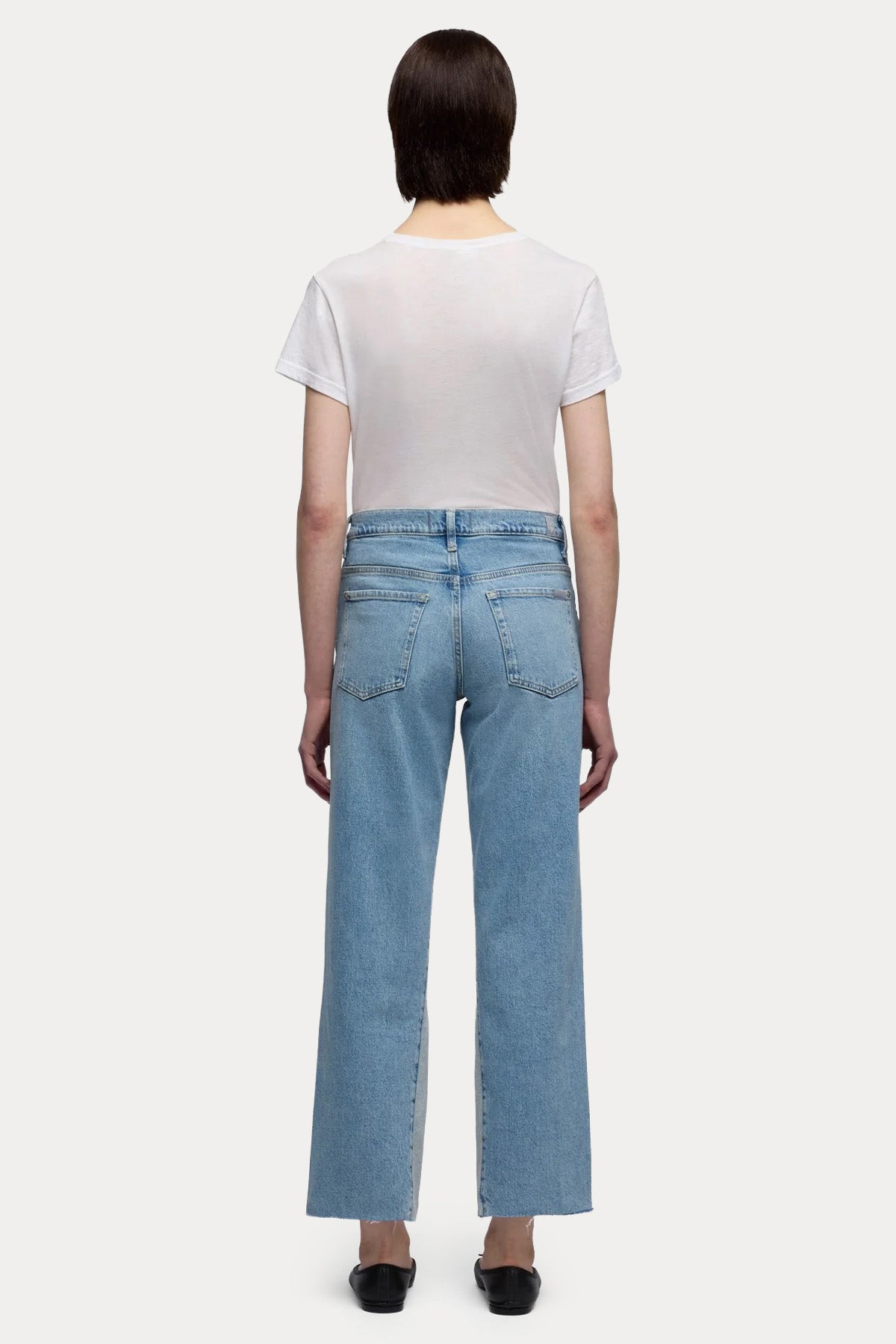 7 For All Mankind Straight Fit Yıkamalı Jeans