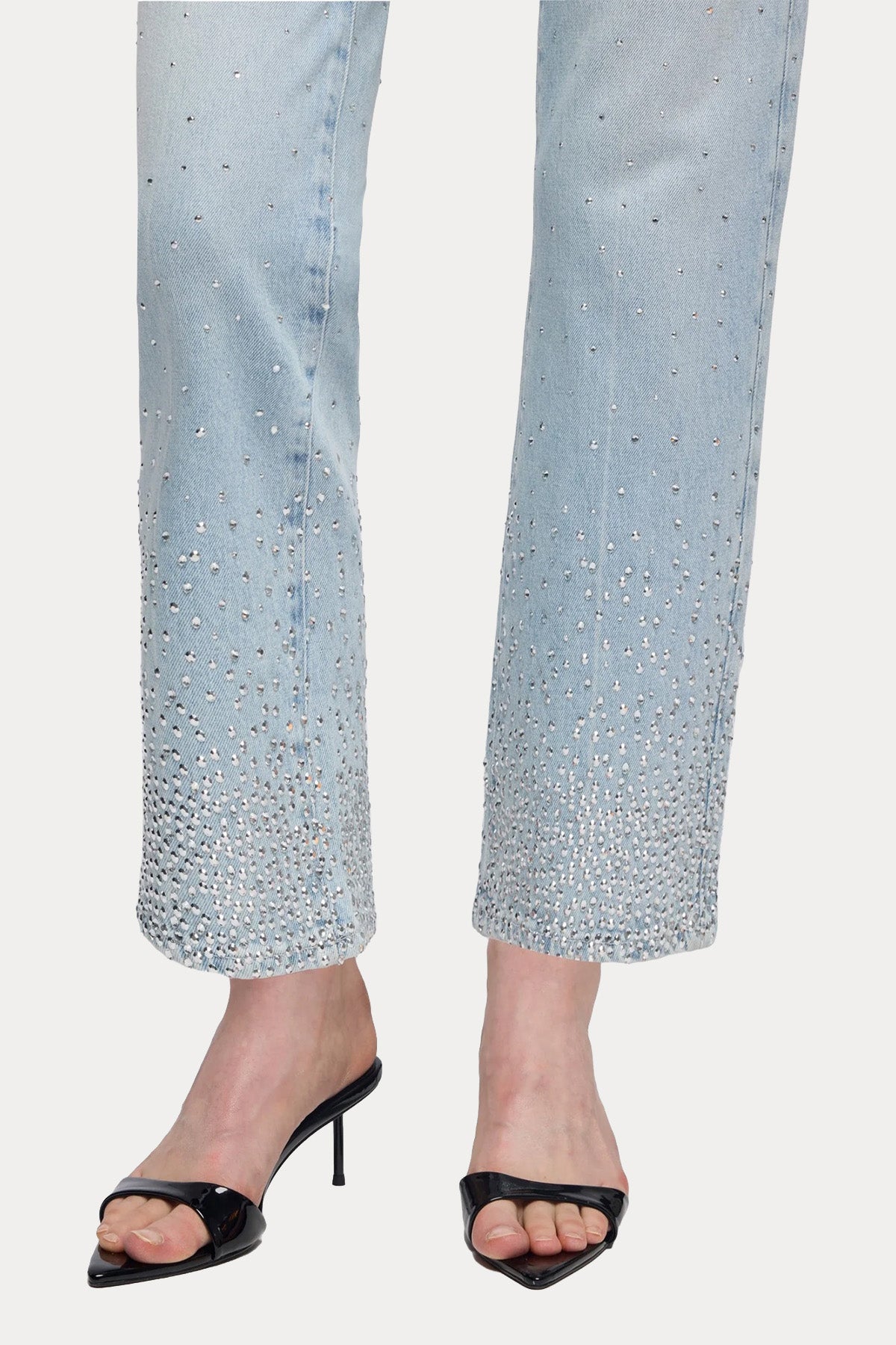 7 For All Mankind Straight Ankle Fit Troklu Yıkamalı Jeans