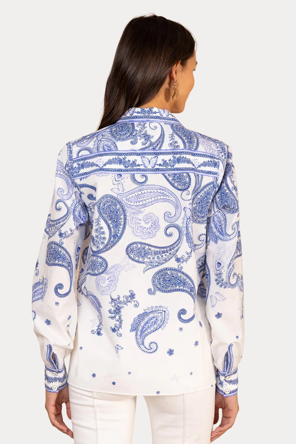Hale Bob Regular Fit Paisley Desenli Gömlek