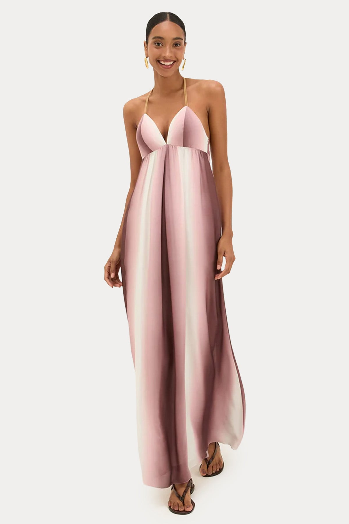 Vix Nebula Nora Maxi İpek Elbise