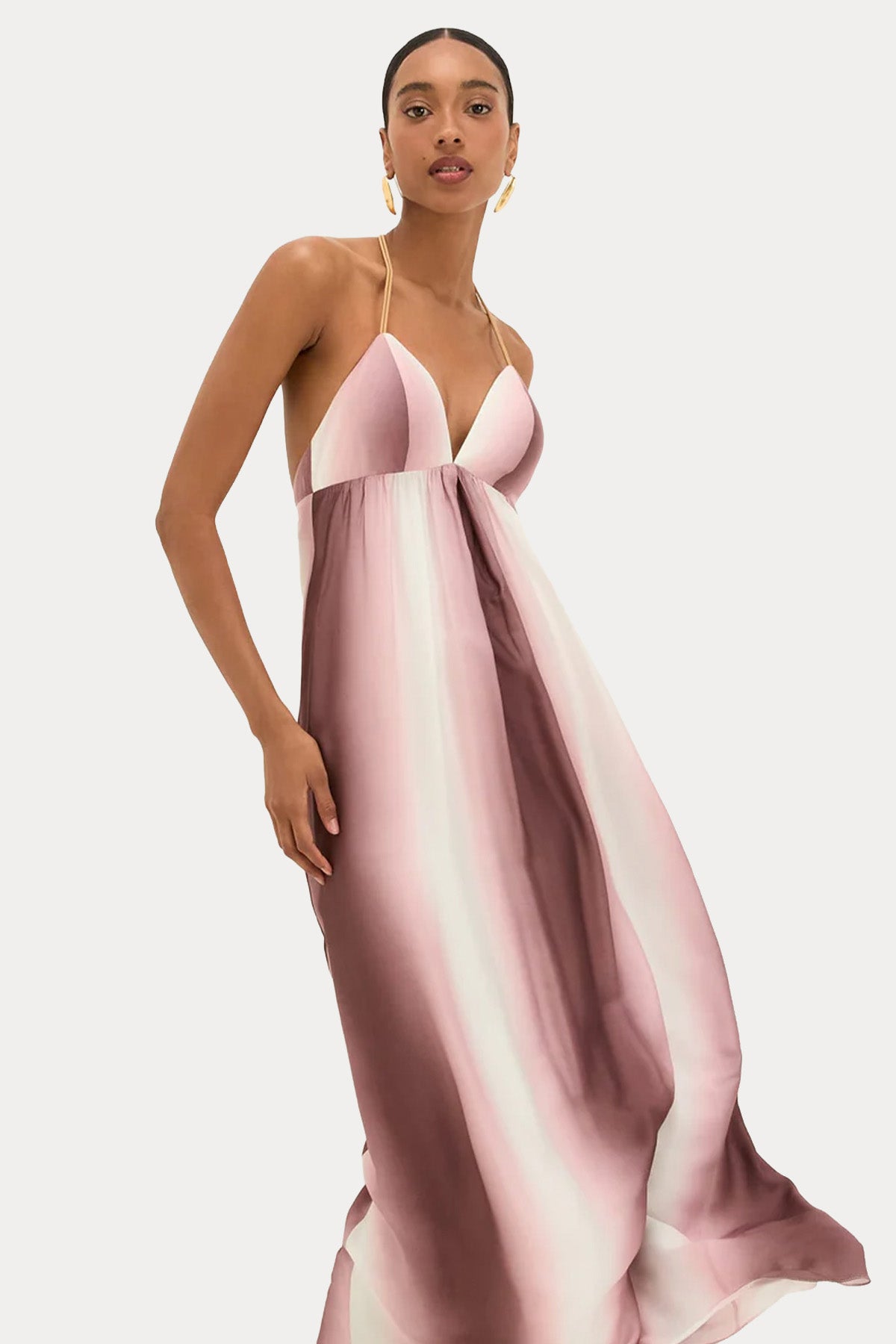 Vix Nebula Nora Maxi İpek Elbise