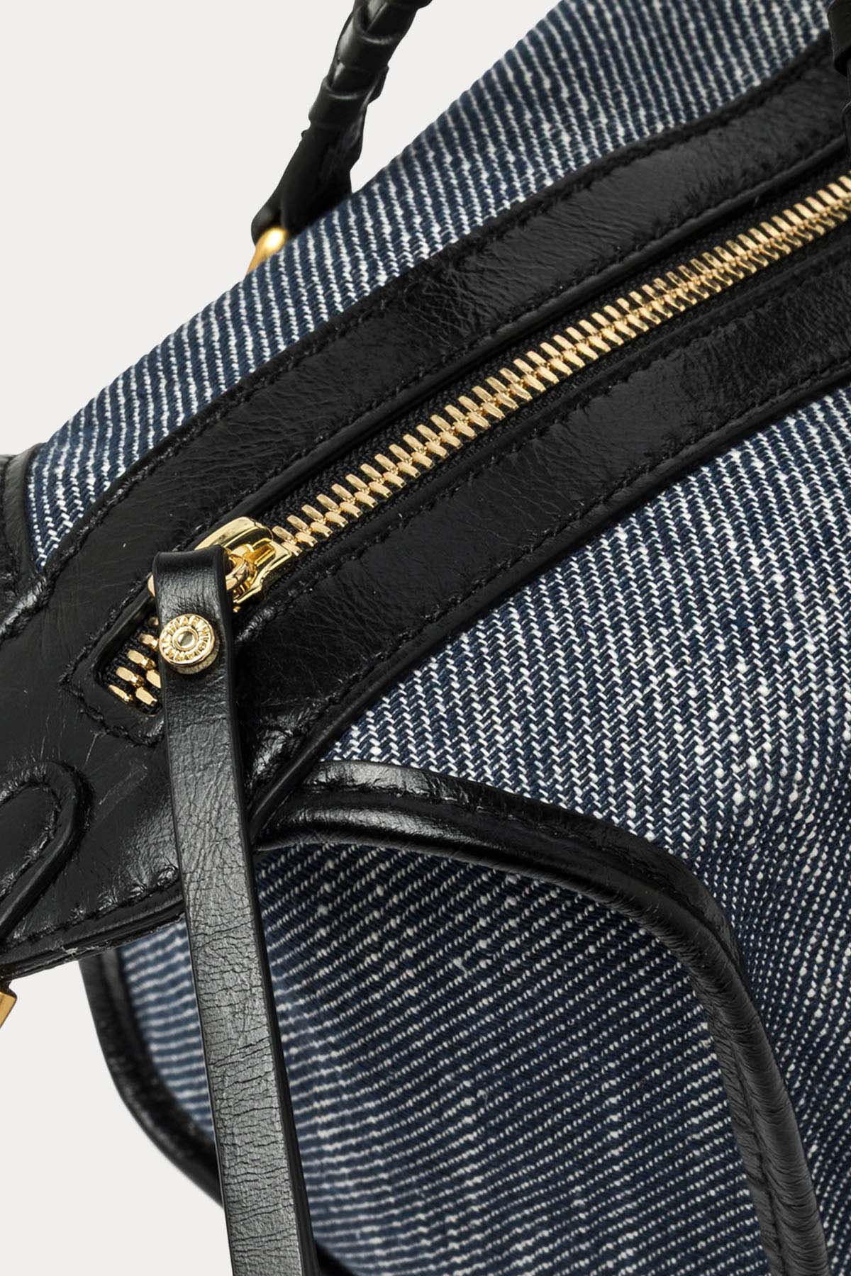 Gianni Chiarini Roxy Deri Detaylı Omuz Çantası