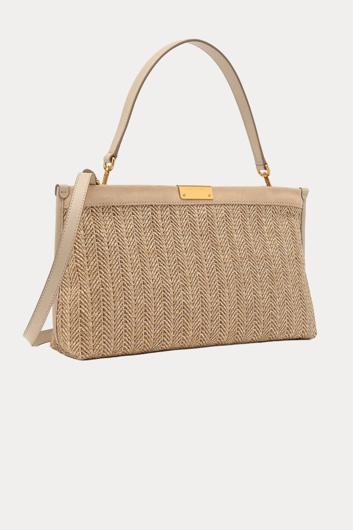 Gianni Chiarini Sabia Hasır Örgü Omuz Çantası