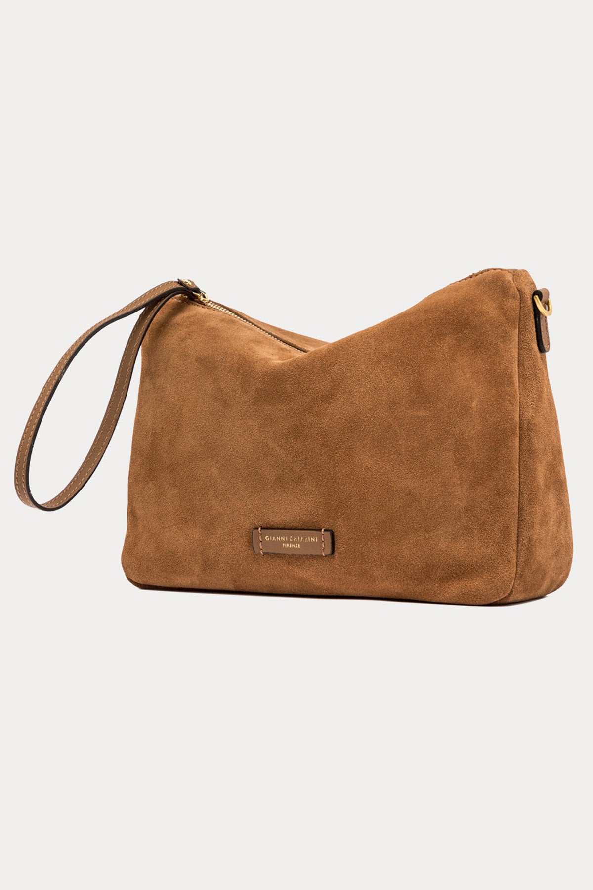 Gianni Chiarini Nora Pouch Süet Clutch Çanta