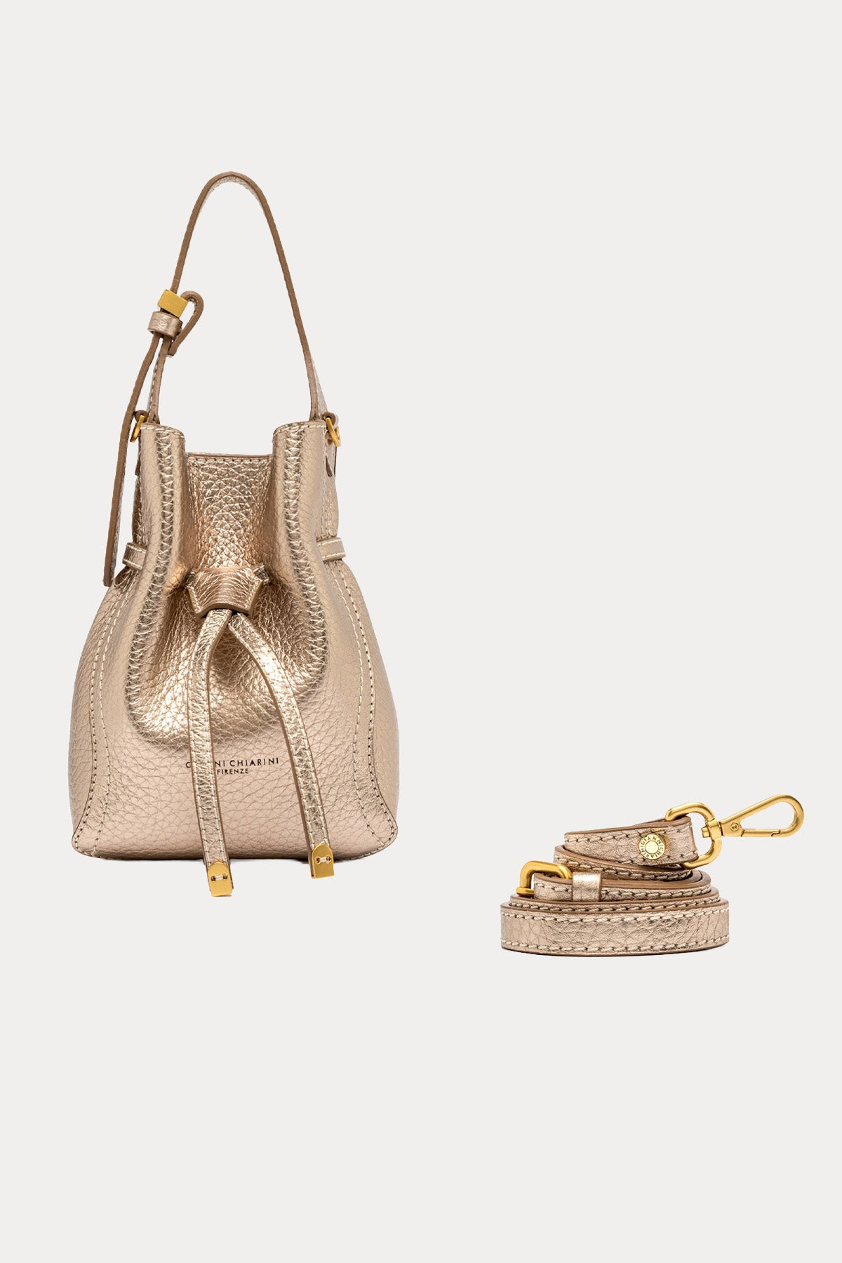 Gianni Chiarini Sienna Mini Deri Omuz Çantası-Çanta-Libas