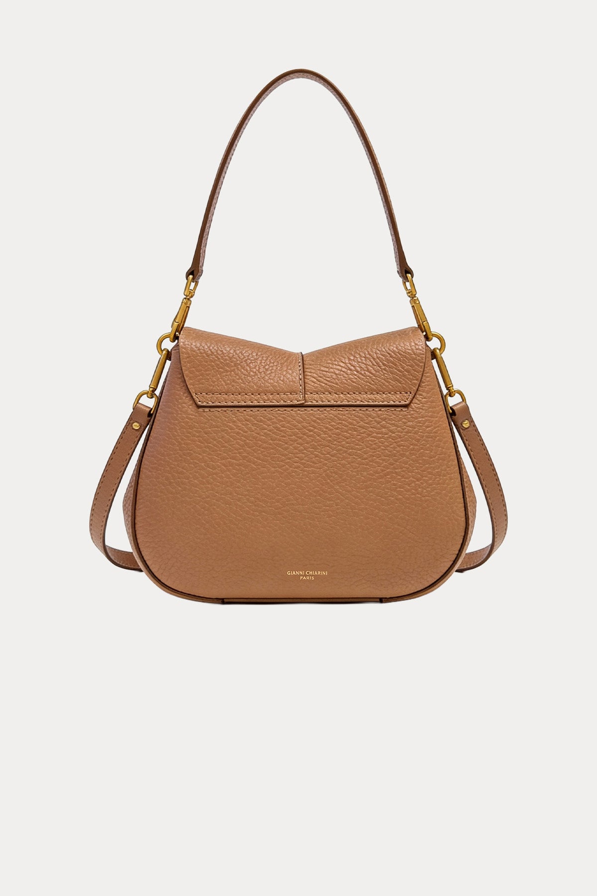 Gianni Chiarini Helena Round Geniş Askılı Deri Omuz Çantası