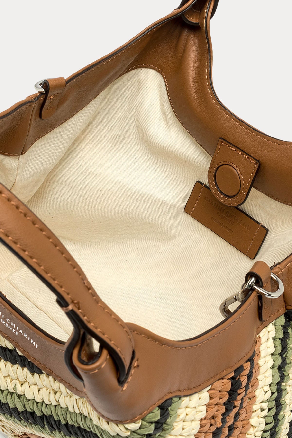 Gianni Chiarini Dua Hasır Örgü Çanta-Çanta-Libas