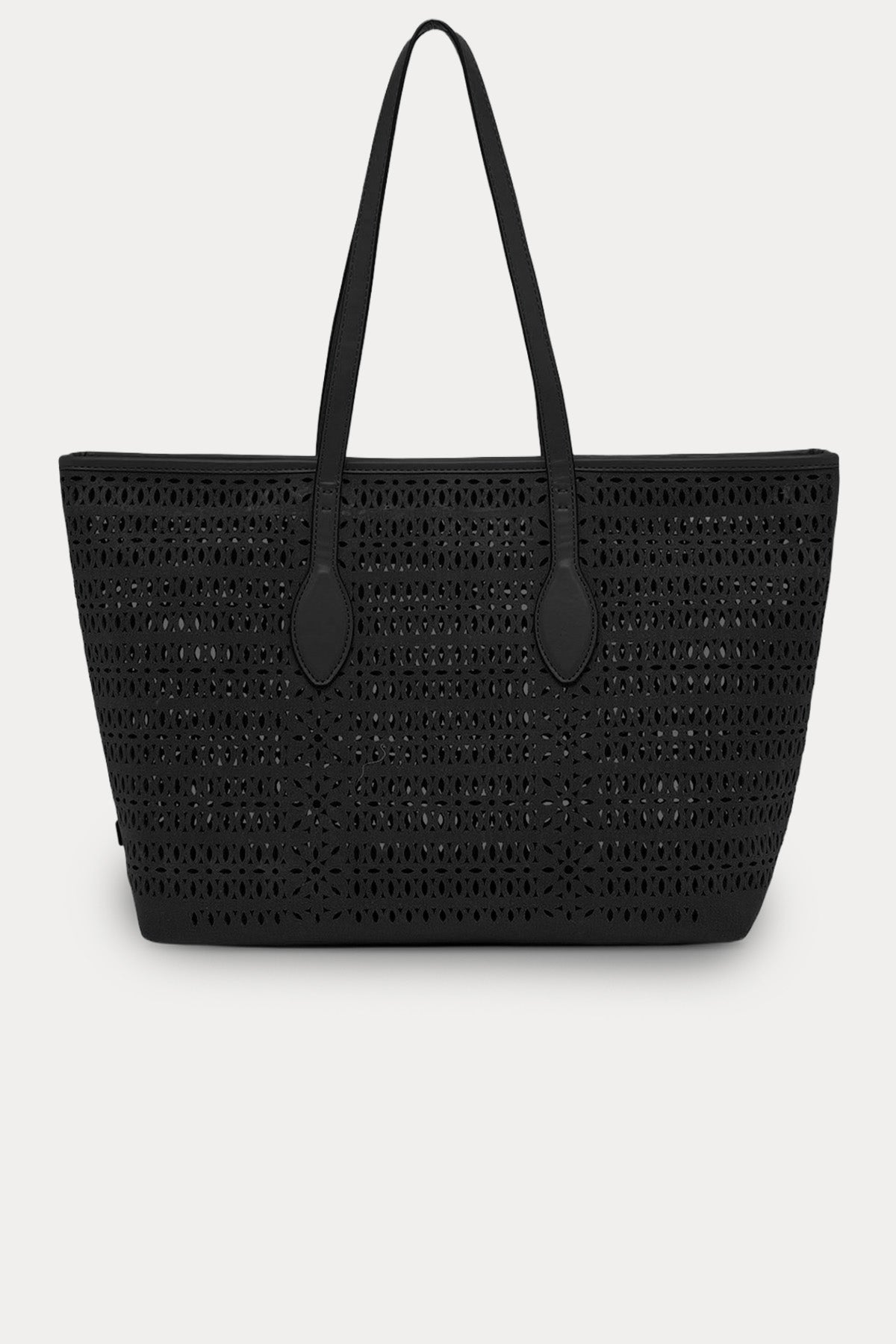 Gianni Chiarini Mashup Lazer Kesim Delikli Kanvas Omuz Çantası-Çanta-Libas