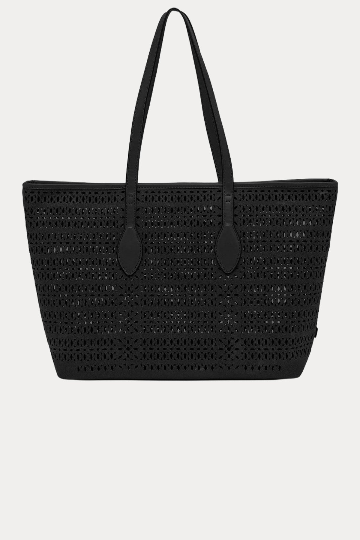 Gianni Chiarini Mashup Lazer Kesim Delikli Kanvas Omuz Çantası-Çanta-Libas